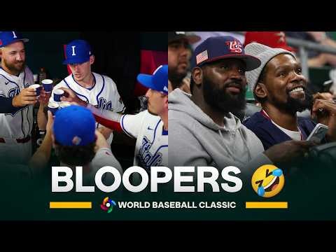 The FUNNIEST bloopers, oddities and fan moments from the 2026 World Baseball Classic! 🤣