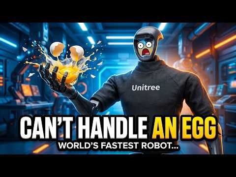The Fastest Humanoid Robot Fails at the Easiest Tasks #unitreeh1 #humanoidrobot #robotics