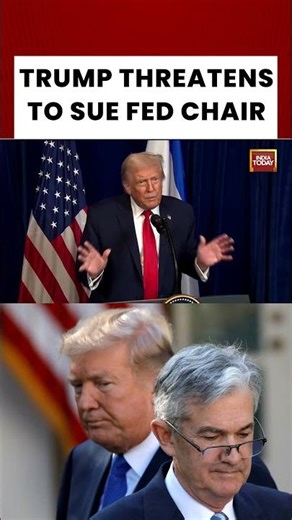 Trump Threatens To Sue US Federal Reserve Chair Jerome Powell For ‘Gross Incompetence’ | US News