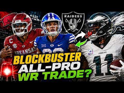 Raiders Trade Buzz: Eagles All-Pro WR Could Land in Vegas as UDFA LB, All-Big 12 DB Shake Roster