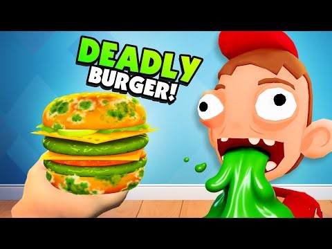 SELLING Burgers That Actually Almost Kill People in VR!