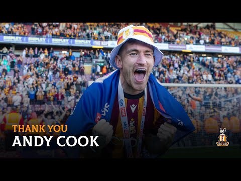 THANK YOU ANDY COOK