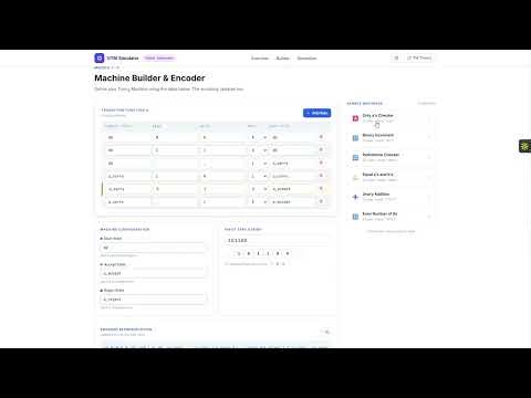 Universal Turing Machine