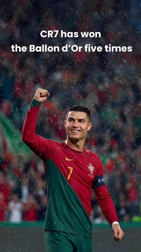 “CR7 5 Times Ballon d’Or Winner 👑⚽” #trending #football #cr7