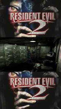 Resident Evil 2 PS1 Police Station Armory | Classic RE2 Survival Scene #shorts