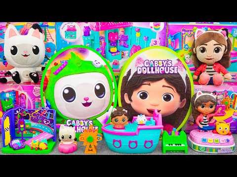 GABBY’S DOLLHOUSE Collection Unboxing ASMR | Mystery Gabby & Pandy Paws Boxes & MerCat's Ship