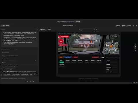 Fire Command Simulation Training 🚒 from Ask Lucy AI Consulting