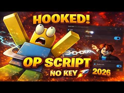 BEST OP Hooked Script 2026 🚀 No Key | Auto Kill ⚡ Auto Farm (Working)