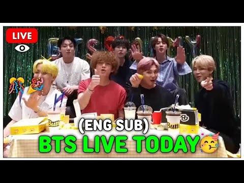 [ENG SUB] BTS OT7 FUNNY LIVE TODAY😂🔴21.4.2026 Jin, Suga, J-Hope, RM, Jimin, V, Jungkook