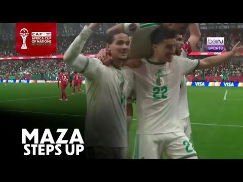 Maza makes it three for Algeria