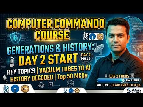 Generations of Computer 💻 | History & Evolution | Computer Commando Day 02