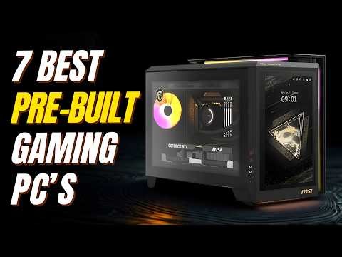7 Best Prebuilt Gaming PCs in 2026 (From Budget to RTX 5090 Power)