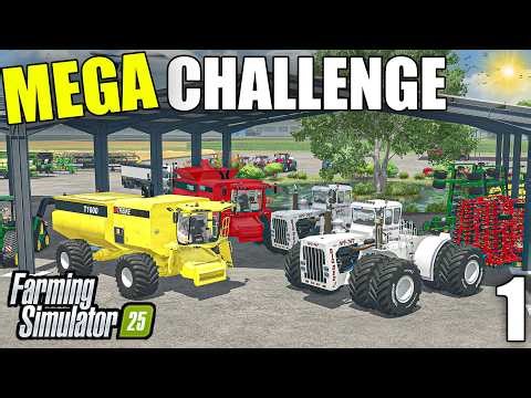 Welcome to a NEW MEGA Challenge! | Farming Simulator 25 - MEGA Challenge | Episode 1