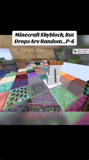 Minecraft Skyblock, But Drops Are Random