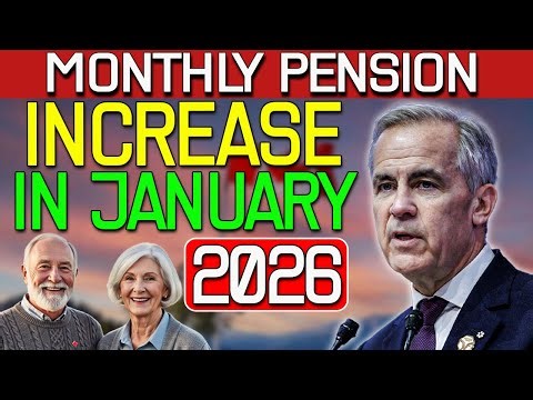 Canadian Retirees Get a Monthly Pension Increase in January 2026