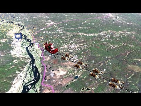 NORAD tracks Santa and reindeer on Christmas Eve