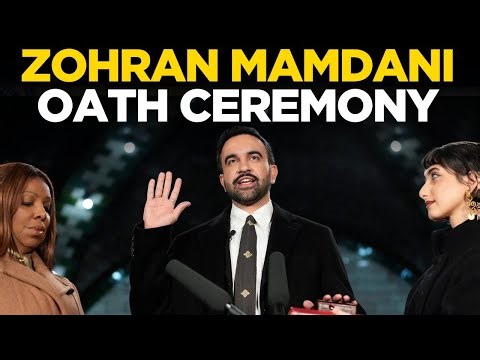 Mamdani Oath Taking Ceremony LIVE | Zohran Mamdani Sworn In as New York City Mayor | NYC News LIVE