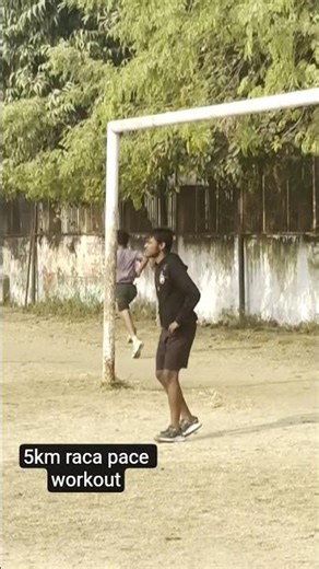 5km race pace workout #5000m #runner #shortsvideo