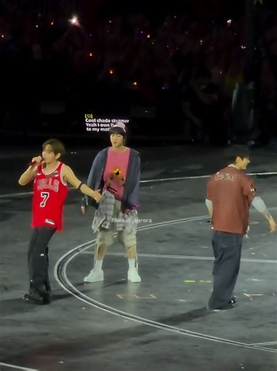 Butter Chicago D2 BTS Concert Trio Taehyung Jin Jungkook Moments