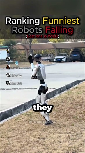 Ranking Funniest Robots Falling 🤖😂