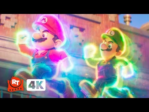 The Super Mario Bros. Movie (2023) 4K - Invincible Mario & Luigi | Movieclips