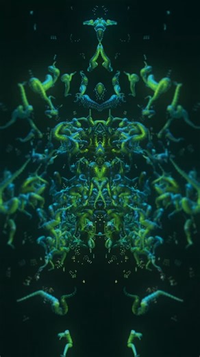 ɃꞦȺɆҞ on Instagram: "Neon ancestors #touchdesigner #bitwig"