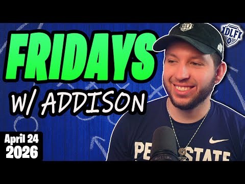 LIVE NFL Draft Round 1 Reactions & Fantasy Football AMA!