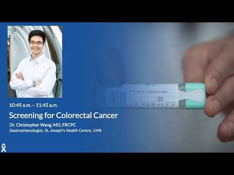 Screening for Colorectal Cancer | Dr. Christopher Wang | My Colorectal Cancer Summit 2026
