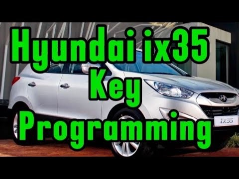 How to Program Hyundai ix35 / Tucson Smart Key Fob By Autel