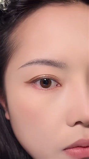 Natural Microbladed Brows Tutorial ✨ Hyper-Realistic Eyebrow Drawing Anyone Can Master! #shorts