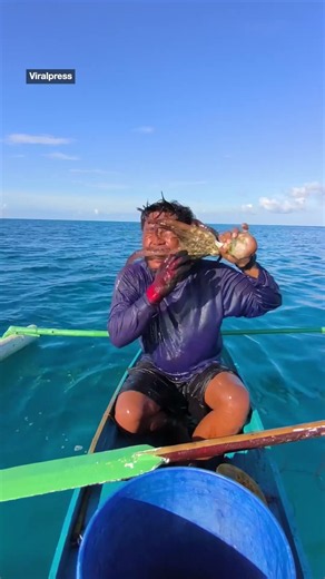 Fisherman wrestles feisty octopus off his face