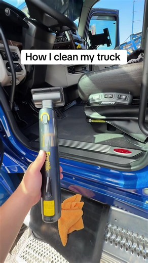 How do I clean my semi truck #Vacuum #fanttik #Trucker #Clean #Truck | clean trucks