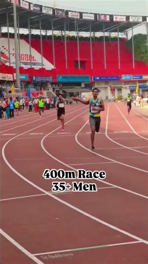 400m Race || 35+ Men || 46th National Masters Athletics Championship 2026