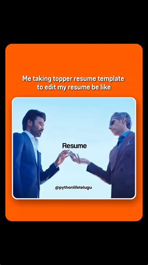 PythonLife on Instagram: "Comment resume"