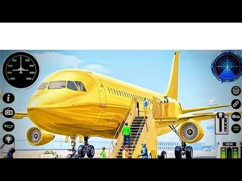 Flight Airplane City Pilot Simulator - Plane Boeing Emergency Landing - Android Gameplay