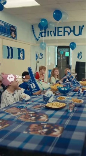 Duke University football team 'GHOSTS' hospital full of sick children