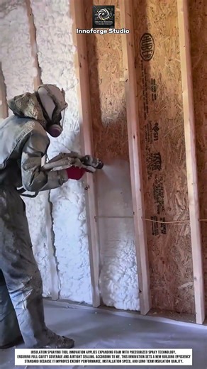 Insulation Spraying Tool Innovation Using Foam System For Thermal Efficiency