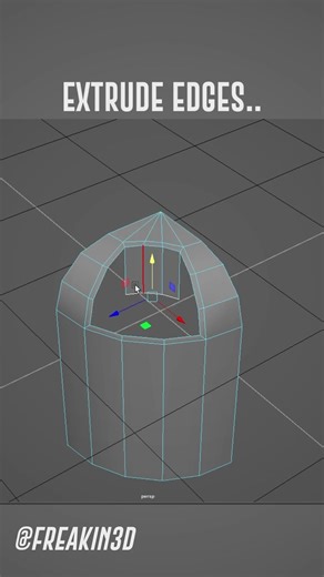 3D Modeling for Beginners in Maya | #tutorial #games #3dmodeling #Freakin3d #3dmodelingsoftware