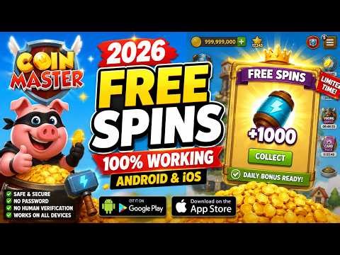 Coin Master Free Spins 2026 | Best Working Trick [Android & iOS]