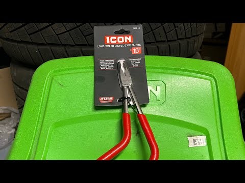 Harbor Freight Icon 10” Long Reach Pistol Grip Pliers Unboxing and Review