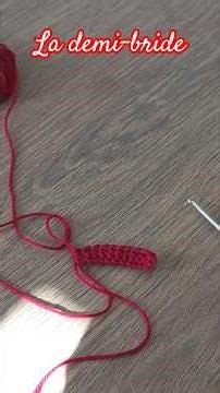 la Demi bride #crochet #knitting #diy #crochettutorial #tuto #demibride