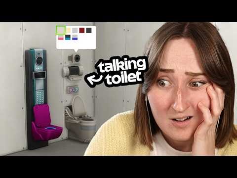 I built a house inspired by the TALKING TOILET?!