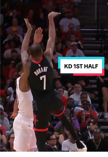 Kevin Durant's Impressive First Half Performance