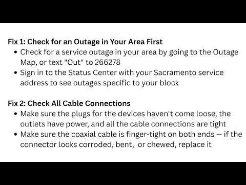 How To Fix Comcast Xfinity No Signal Detected In Sacramento – Restore Cable TV Signal Fast