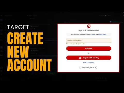 How to Create a Target Account 2026 | Sign up Your Target account