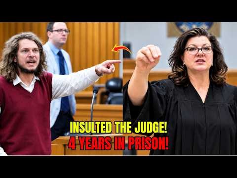 SOVEREIGN CITIZEN Insults the Judge — Plea Deal REJECTED, Gets 4 YEARS in Prison!