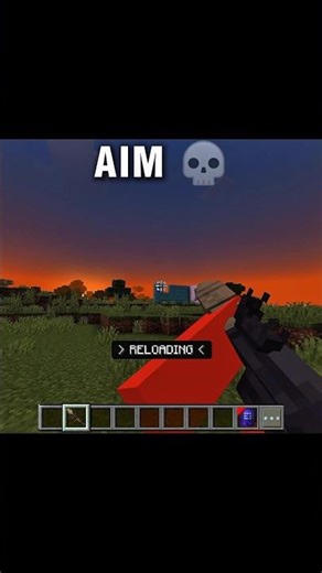 MINECRAFT COOL GUN MOD !!