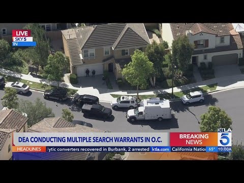 Federal drug raids target Orange County