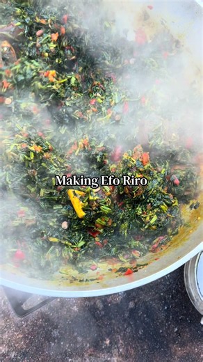 😋😋 #eforiro #vegetablesoup #kennyskitchen #nigeriantiktok🇳🇬 #nigerianfood