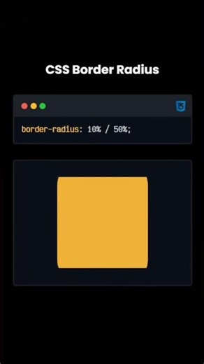 CSS border radius
